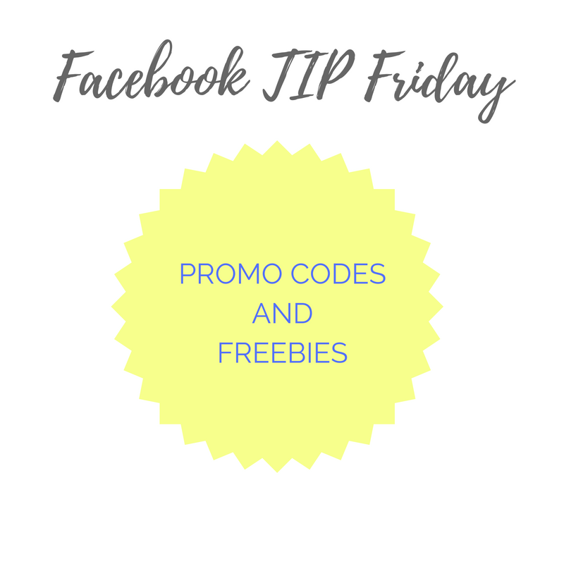 
          
            Facebook TIP Friday: Promo Codes and Freebies
          
        